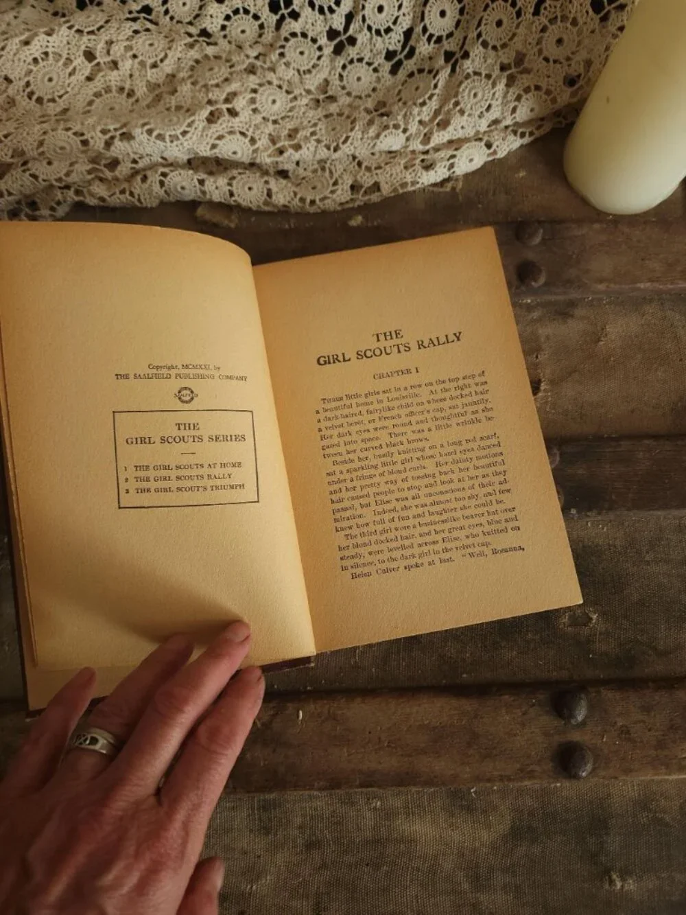 Vintage 1920s Book, 